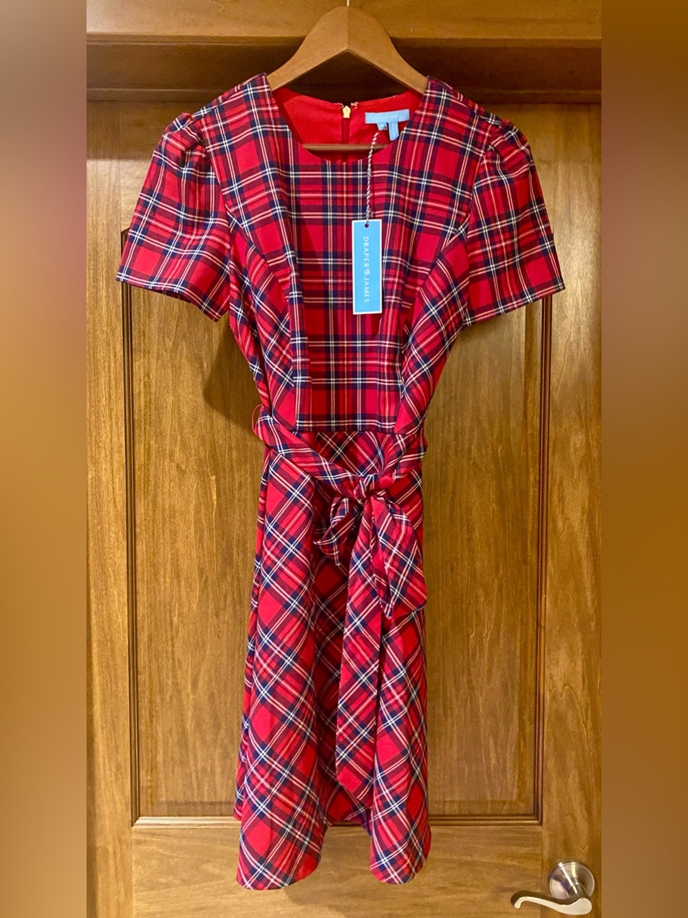 Draper James Angie Red Plaid Dress